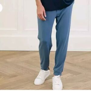 Men's Cozy Earth Blue Bamboo Jogger XXL Athleisure Gorpcore Lounge New 2XL